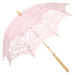 Guy de Jean Ombrelle Dentelle rose
