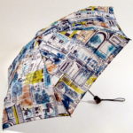 Guy de Jean 3028 "Fantaisie" bleu pliant