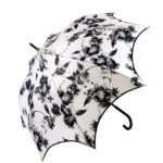 Guy de Jean "Charme" fleurs noir et blanc